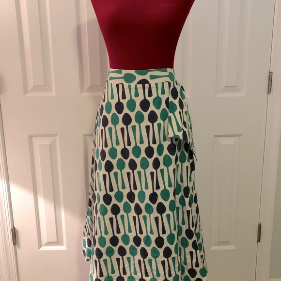 Anthropologie Dresses & Skirts - Anthropologie Eva Franco Whimsy Spoon Print Skirt